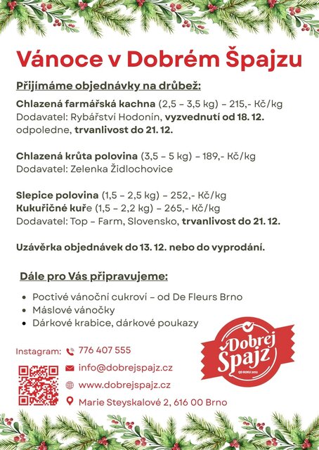 Vánoce v Dobrém Špajzu